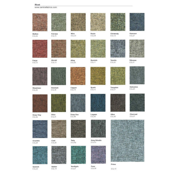 Camira Rivet swatch card 19689 v2