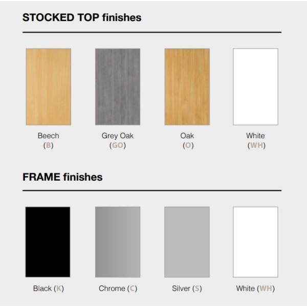 Dams Folding Table Stocked Top Frame Finishes v2