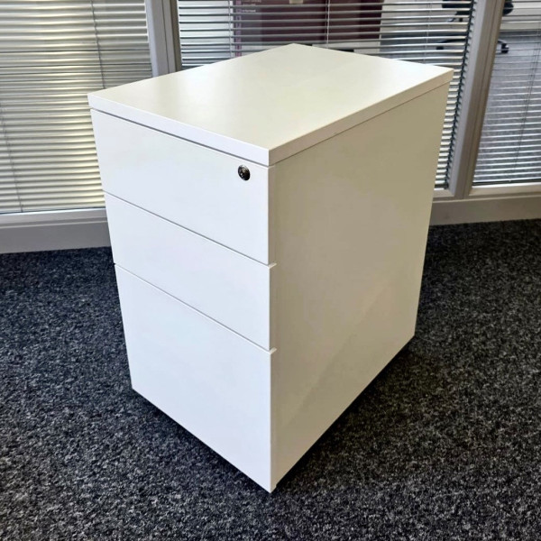 Desk high pedestal